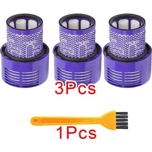 Washable Big Filter Unit For Dyson V10 Sv12 Cyclone Animal Absolute Total Clean Cordless Vacuum Cleaner, Replace Filter