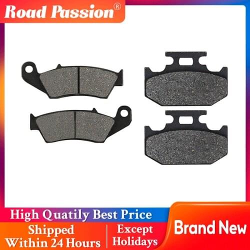 Road Passion Motorcycle Front and Rear Brake Pads For SUZUKI DR350 DR 350 DR650 DR 650 DR350V DR350W DR350X DR350SEW DR350SEX