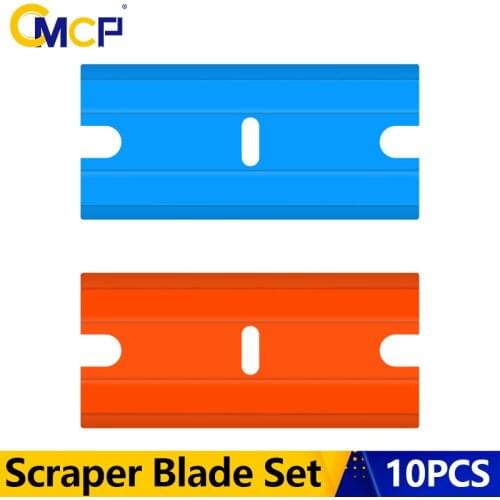 CMCP Scraper Blade for Auto Car Window Glass Stovetop Vinyl Film Sticker Installation Tint Glue Gap Cleaner Screen Squeegee