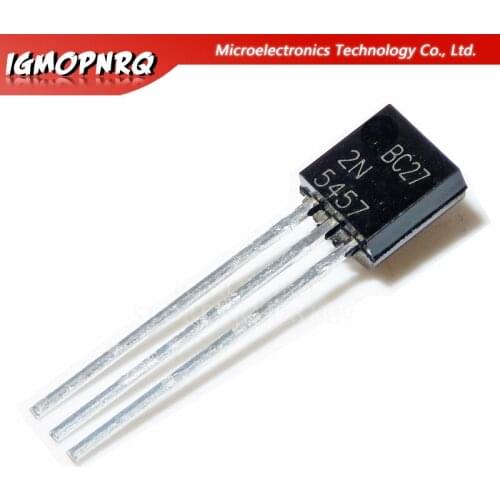 20pcs 2N5457 5457 TO-92 JFET N-Channel Transistor General Purpose new original