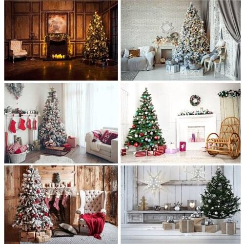 ZHISUXI Vinyl Custom Christmas Day Photography Backdrops Prop Christmas Festival Theme Photo Studio Background 20915SD-01