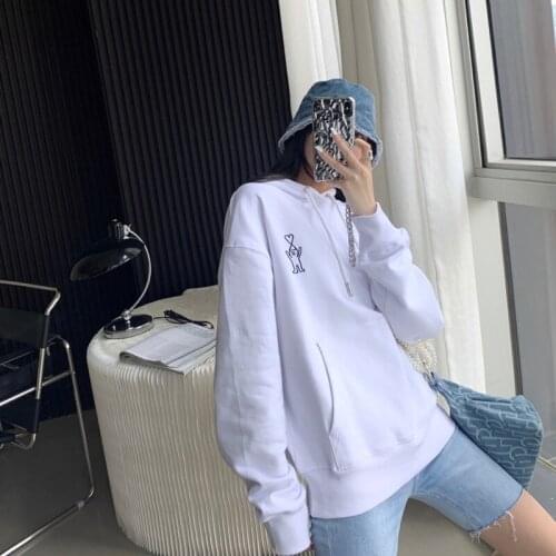 2021 New Autumn Fashion Female Pullovers High Quality Loose Women Sweatshirt Casual Elegant Embroidery Ladies Hoodies T286