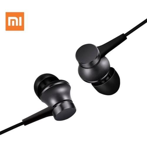 100% Original Xiaomi Earphone In-ear Earphones Piston Fresh Version colorful Earphone with Mic For Mobile Phone MP3 MP4 PC