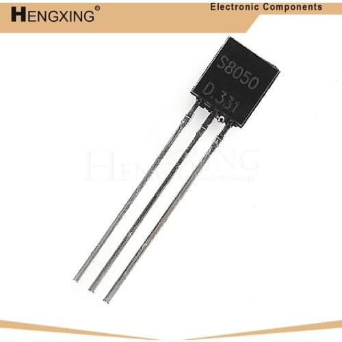 100piece Transistor S8050 S8050D 8050 D331 NPN TO92 Package IVAN new In Stock