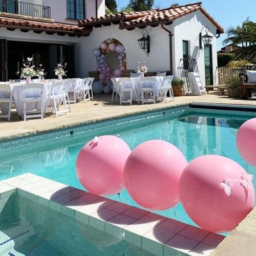 5pcs 36Inch Giant Clear Latex Balloon Birthday Wedding Decoration Girl Faovr Gift Happy Birthday Kid room Balloon Party supplies