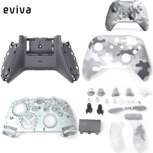 Accessories For Xbox One Slim Gamepad Full Housing Shell Case Cover With Buttons Mod Kit Matte