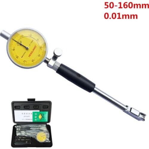 18-35mm 35-50mm 50-160mm Cylinder Inner Diameter Gauge Dial Bore Inside Diameter Gage Bore Dial Indicator Bridge Type