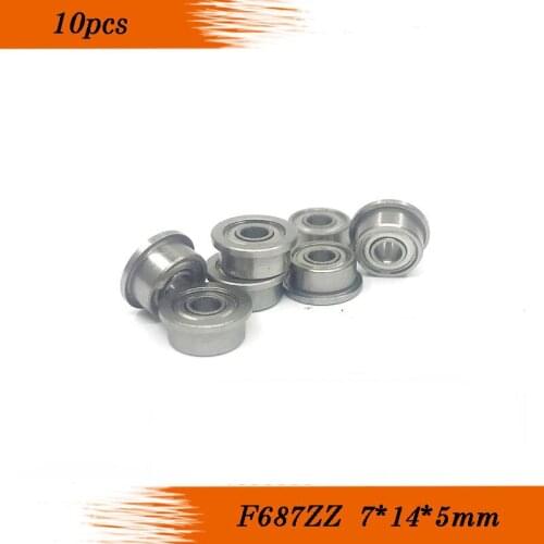 F687zz bearing F687zz flange bearing flange bearings F687ZZ bearing F687ZZ LF1470 7*14*5 mm ABEC-3
