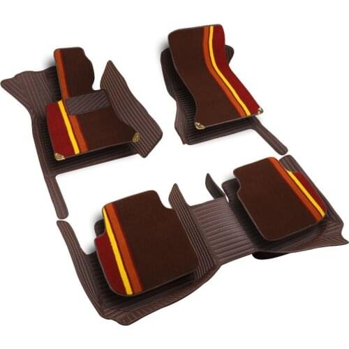 Myfmat custom foot leather car floor mats for AUDI A4 A4L A6L A6 A1 A7 A8 A3 SQ5 RS-5 Rs-7 Q3 Q5 Q7 R8 TT AUDI100 S3 S5 S6 S8 S7