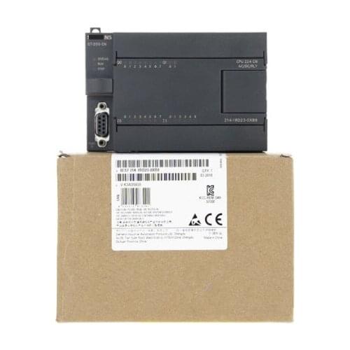 New Original 14 Input 10 Relay Output PLC CPU224R+-24 Replace S7-200 6ES7214-1BD23-0XB0 Support Expansion Module With 2PPI