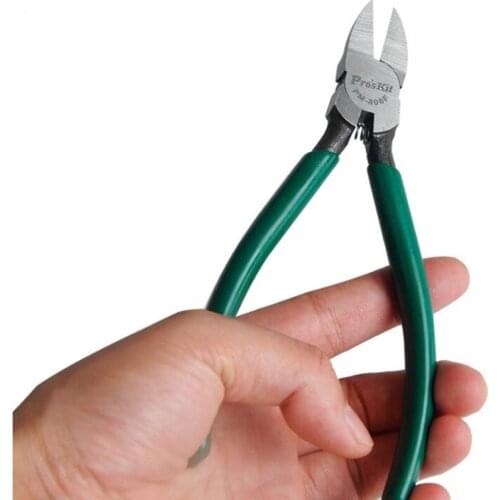 Original ProsKit PM-806F thin knife oblique pliers water pliers diagonal stripping wire cutters tool