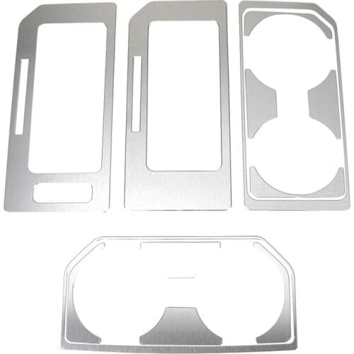 Gear Shift Panel & Cup Holder Frame Trim Cover for Ford F150 2016 2017 2018 2019