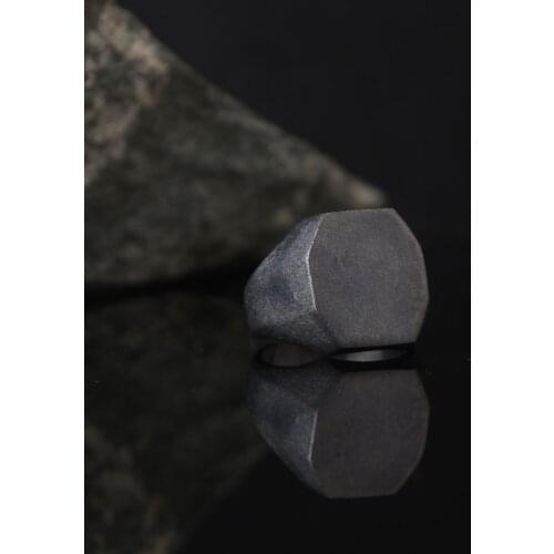 925 Sterling Silver Matte Sanded Traditional Handmade Turkish Signet Ring Jewelry Gift Women Men Best Craftmanship Lion Symbol