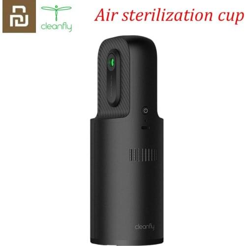 Youpin Cleanfly Water Ion Air Sterilization Cup For Car Household Deodorizer Sterilizer Ozone release Air Purifier Quiet Design