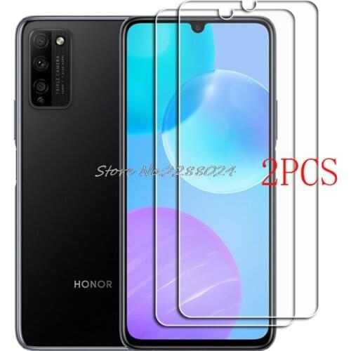 2PCS Huawei Honor 30 Lite Tempered Glass Protective FOR Honor 30 Youth MXW-AN00 6.5" Screen Protector Glass Film phone Cover