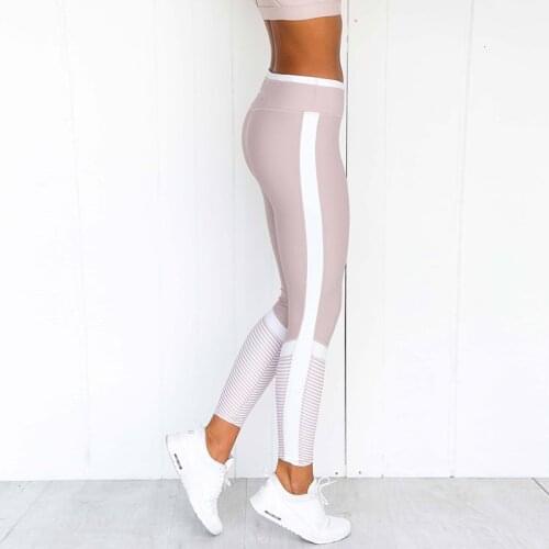 Women yoga leggings sports fitness pants Gym high waist Sportswear Quick Dry Workout Running Bodybuilding Sexy Tights