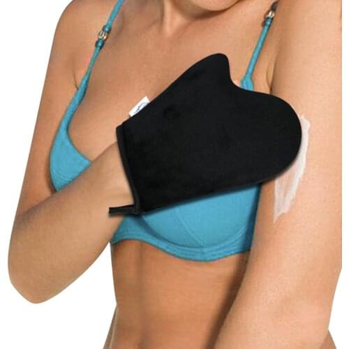 3x Double Sided Self Tan Mitt Luxury Tanning Gloves For Lotion Spray Mousse
