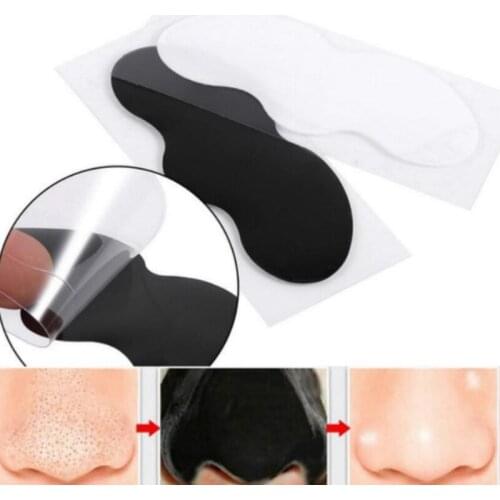 50pcs Nose Blackhead Remover Mask Deep Cleansing Skin Care Shrink Pore Acne Treatment Mask Nose Black dots Pore Clean Strips