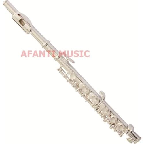 Afanti Music C tone / Brass / Silver Plated Piccolo