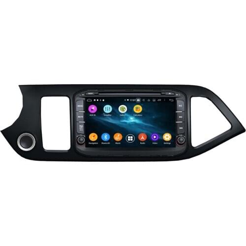 8" PX6 Android 9.0 Car DVD Player For KIA Morning Picanto 2014 Car Audio 2 Din Stereo Radio 6 Core Car Multimedia Player DSP GPS