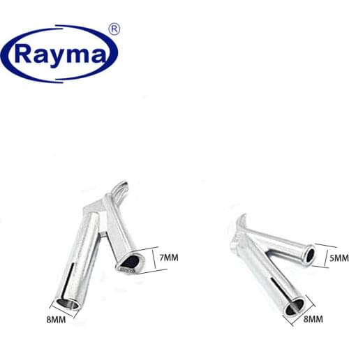 Free shipping high quality good price 7mm triangular speed welding tip and 5mm round speed welding tip for hot air welder