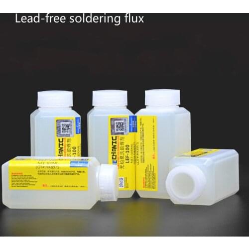 Free shippingMECHANIC Repair Liquid Lubricant Lead-Free Solder Paste Low Odorless No-Clean Environmental protection welding flux