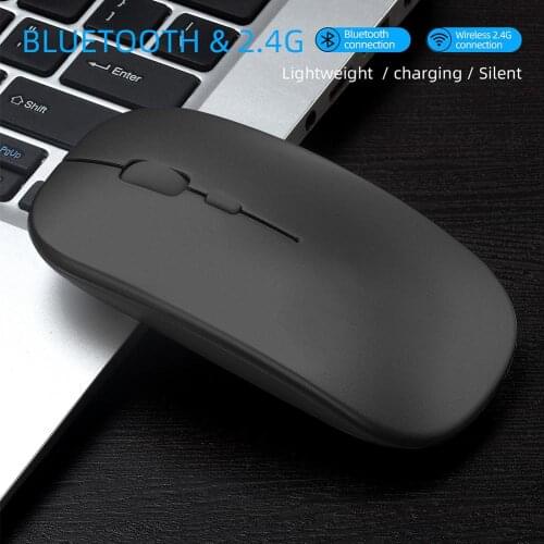 M90 Bluetooth Mouse Wireless 2.4G 5G Dual Mode Mute Ultra-thin Mouse for Laptop PC Office Ergonomics Optical Mause Accessories