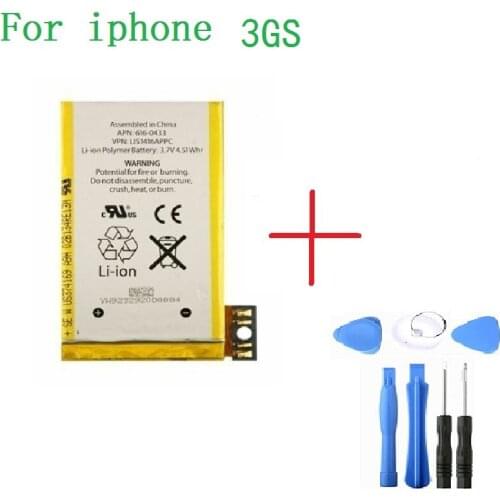 Mobile Phone Battery For iPhone 3GS Real Capacity 1420mAh 3.8V battery for iphone 3GS With Repair Tools Kit