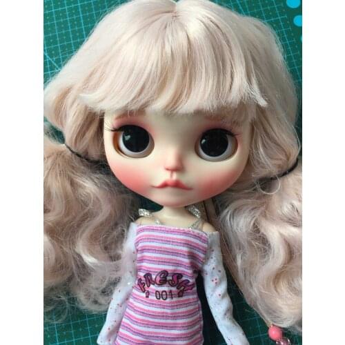 Customization doll DIY Nude blyth doll For Girls not include clothes The eye chips are random 2019320