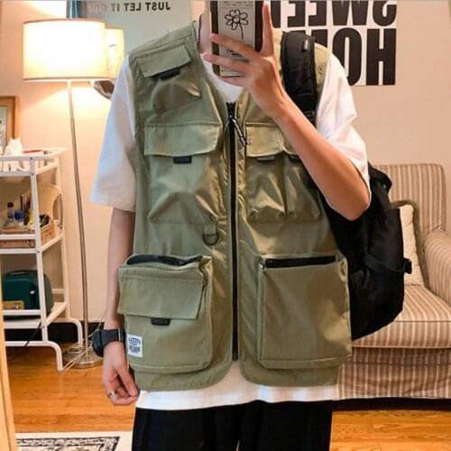 MKASS Men's Vests With Pockets
