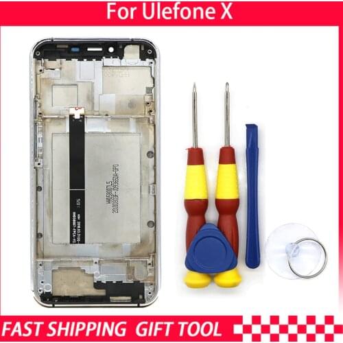 New Original Touch Screen LCD Display For Ulefone X 5.85 inch Digitizer Assembly With Frame Replacement Parts+Repair Tool
