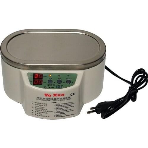 14 Sets Convenient 220V 110V Stainless Steel Dual Ultrasonic Cleaner With LED Display For Family Use