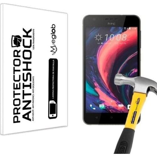 Screen protector Anti-Shock Anti-scratch Anti-Shatter compatible with HTC Desire 10 Lifestyle