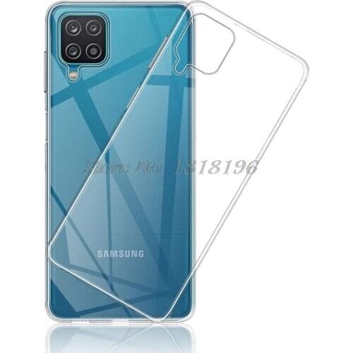 For Samsung Galaxy A12 A42 M12 M62 F62 Case Silicon Cover Soft TPU Phone Coque Back Shell Protector Bumper For M62 Funda Etui