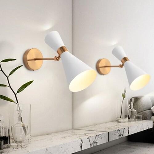 Modern Wall Lamp Nordic Wall Light Fixture Living Room Bedroom Bedside Study Room Led Bathroom Mirror Front Interior Lighting