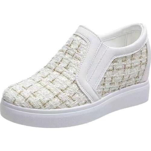 Tenis Mujer 2021 Tennis Shoes for Woman New Breathable Wedge Sneakers Female Platform Chaussure Femme Deportivas Trainers