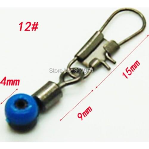 Free shipping 12# fishing space bean 30pcs=1lot .,fishing swivel fishing tackel ,. only $0.2/pcs