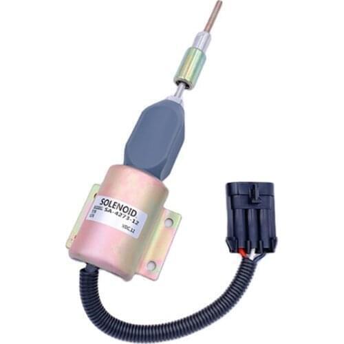 Free shiping excavator engine parts SA-4273-24 2003ES-24E6UC4B5S2 SA-4273-12 stop solenoid for ford New Holland
