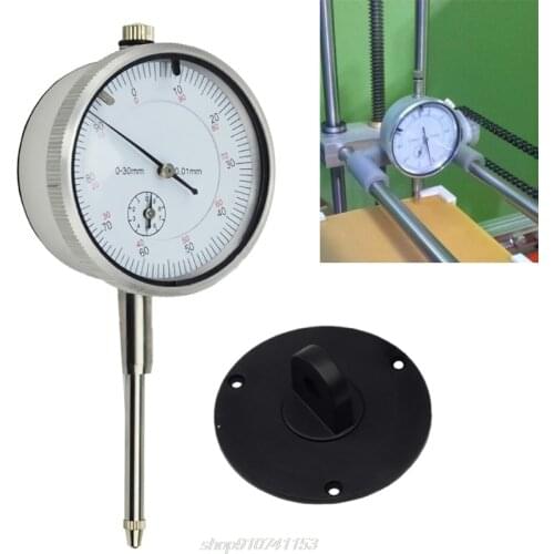 0-30mm/0.01mm Dial Indicator Gauge Meter with Lug Back Precise Measure Instrument Dial Gauge Micrometer Tool D31 20 Dropshipping