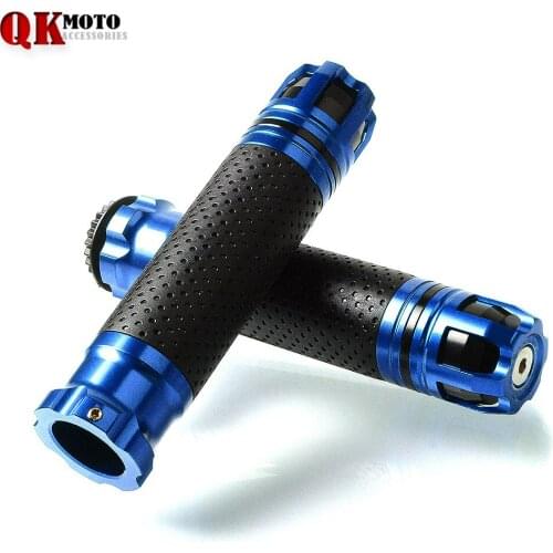 For Honda Hornet Grips Moto Pcx Cbr 250R Cb190R Cb1300 Cbr 929 Cnc Motocross Moto Hand Grip Motorcycle Grip Bar Handlebar Handle