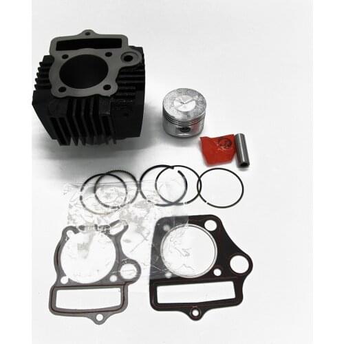 Heavy Duty 52mm Big Bore Cylinder Top End Rebuild Kit For 110cc