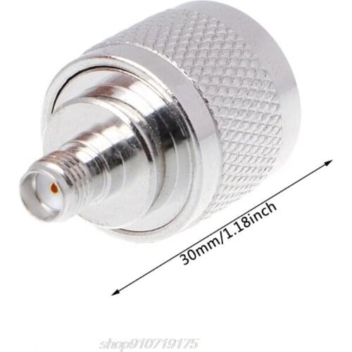 N Male to SMA Female Straight RF Coaxial Adapter Jack Connector O28 20 Dropshipping