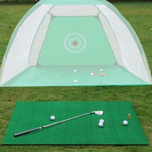 Portable 30x60 cm Golf Cage Mat Swing Practice Training Mat with Rubber Golf Practice Mat Golf Training Aids