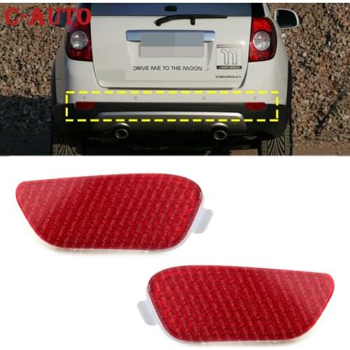 Car Tail Rear Reflector Light Car Rear Bumper Fog lamp Tail Brake Reflector Lamp For Chevrolete Captiva 2008-2015 Car Styling