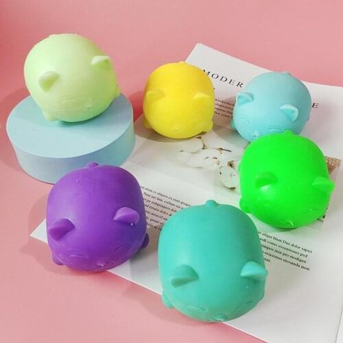 It Fidget Sensory Toy Cat Squishy Squeeze Decompression Stress Relief And Anti-Anxiety Toys For Kids Birthday Gifts