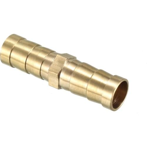 Uxcell Brass Barb Hose Fitting Connectors Adapters Parts Barbed Fittings 1Pack 10mm