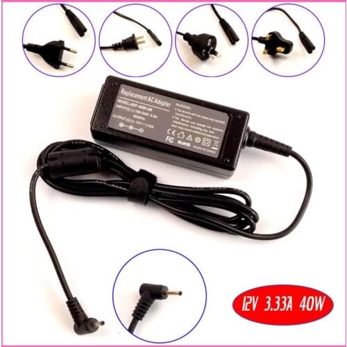 12V 3.33A 40W Laptop Ac Adapter Charger for Samsung XE500T1C-A02UK XE500T1C-A03UK XE500T1C-A01CN XE500T1C-H01UK