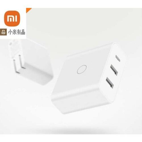 Xiaomi ZMI USB charger 65W fast charge version USB-C type-C 45W output USB-A 20W fast charge three output adapter Smart