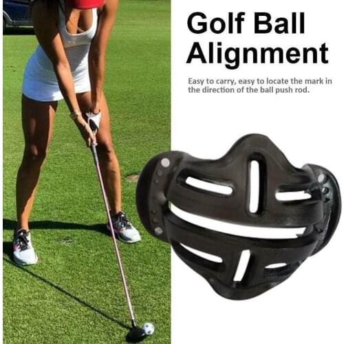 Random Color 1pcs Golf Ball Alignment Line Marker Marks Positioning Alignment Draw Clip Ball Template Linear Mark Putting