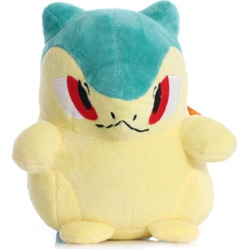 20cm TAKARA TOMY Typhlosion Plush Toys Doll Typhlosion Pendant Soft Stuffed Animal Toys Children Kids Birthday Christmas Gift